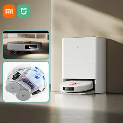 XIAOMI MIJIA Almighty Robot Vacuum Cleaners Mop Automatic Cleaning Base Station Hair Cutting Anti-winding Floor Sweeper M30 Pro