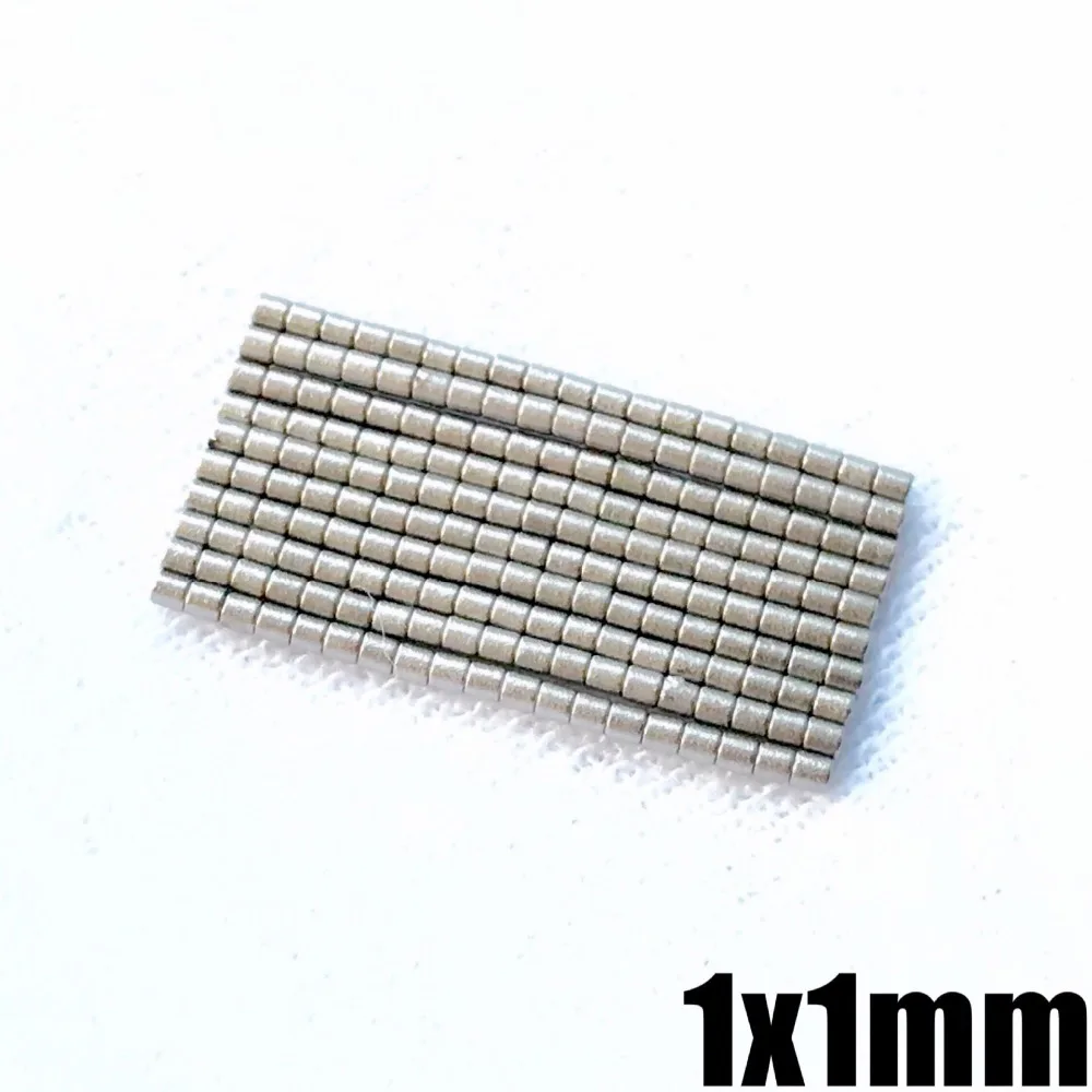 50/100/500/1000/5000pcs 1*1mm Strong Round Magnets Dia 1x1 Neodymium Magnet Rare Earth Magnet 1*1mm 1x1mm rice magnet