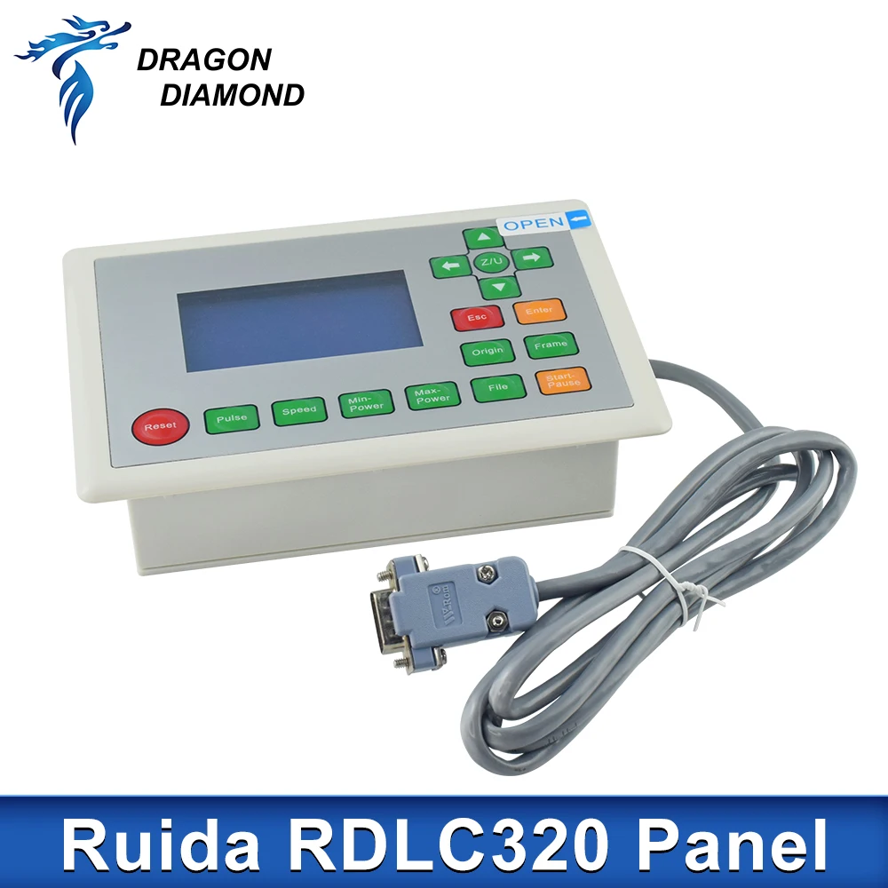 Original Ruida RDLC320 Control Panel Co2 Laser Controller DSP System For CO2 Laser Engraving Cutting Machine