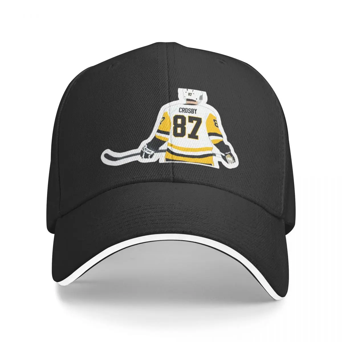 

Pens and Stuff Podcast - Sidney Crosby - Merchandise Baseball Cap Beach Outing Sun Cap Baseball For Men Women's