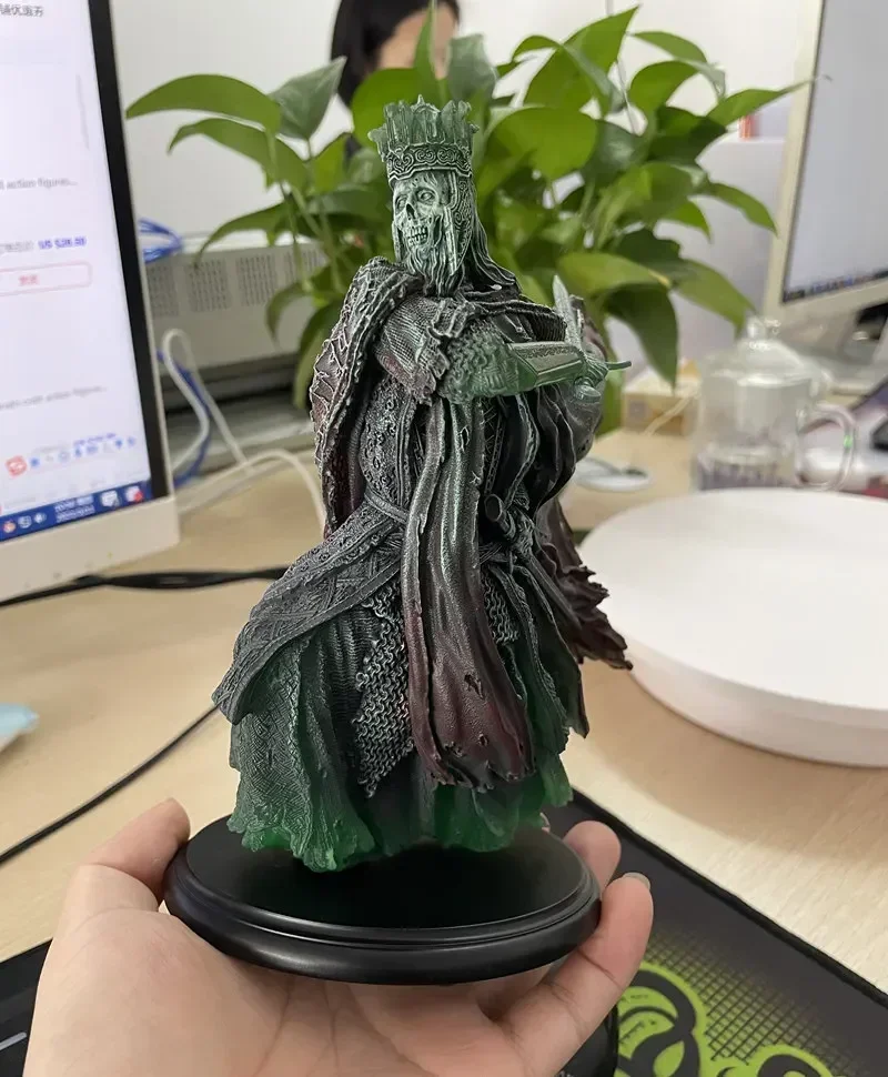 

[VIP] 18cm 7" Limited Edition THE KING OF THE DEAD figure Resin Statue Collection model Home desktop bookshelf Decoration toy