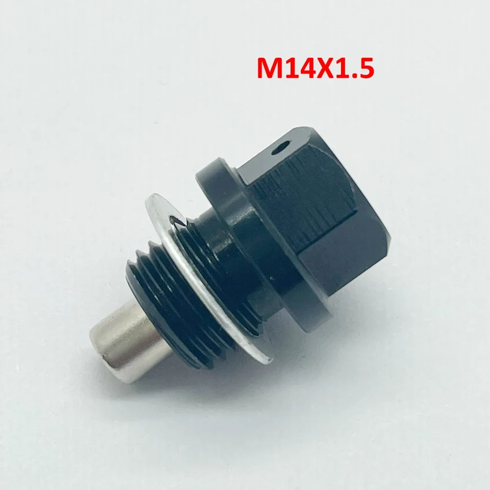 M12X1.25 or M14X1.5 Magnetic Oil Drain Screw for Auto Parts Oil Pan Magnetic Oil Drain Plug for Aluminum Alloy Transmission