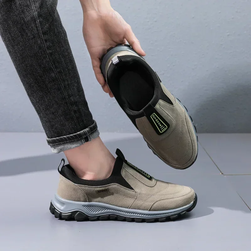 YRZL Herren Outdoor Camping, leichtes Laufen, Joggen, Freizeit Bergsteigen, Herrenschuhe, rutschfeste Wanderschuhe Mann – Detail 23
