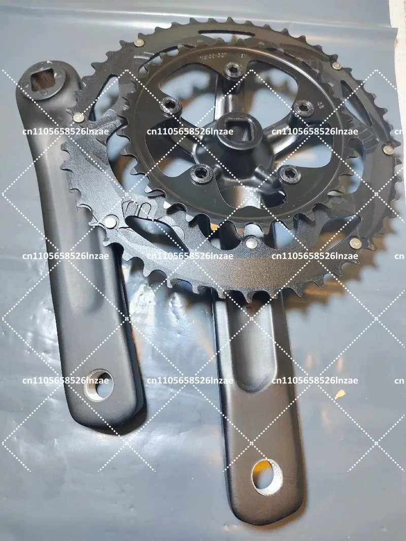 

Road Bike Aluminum 9-Speed Crankset 170/172.5/175MM 48/32T Square Taper Crank Set