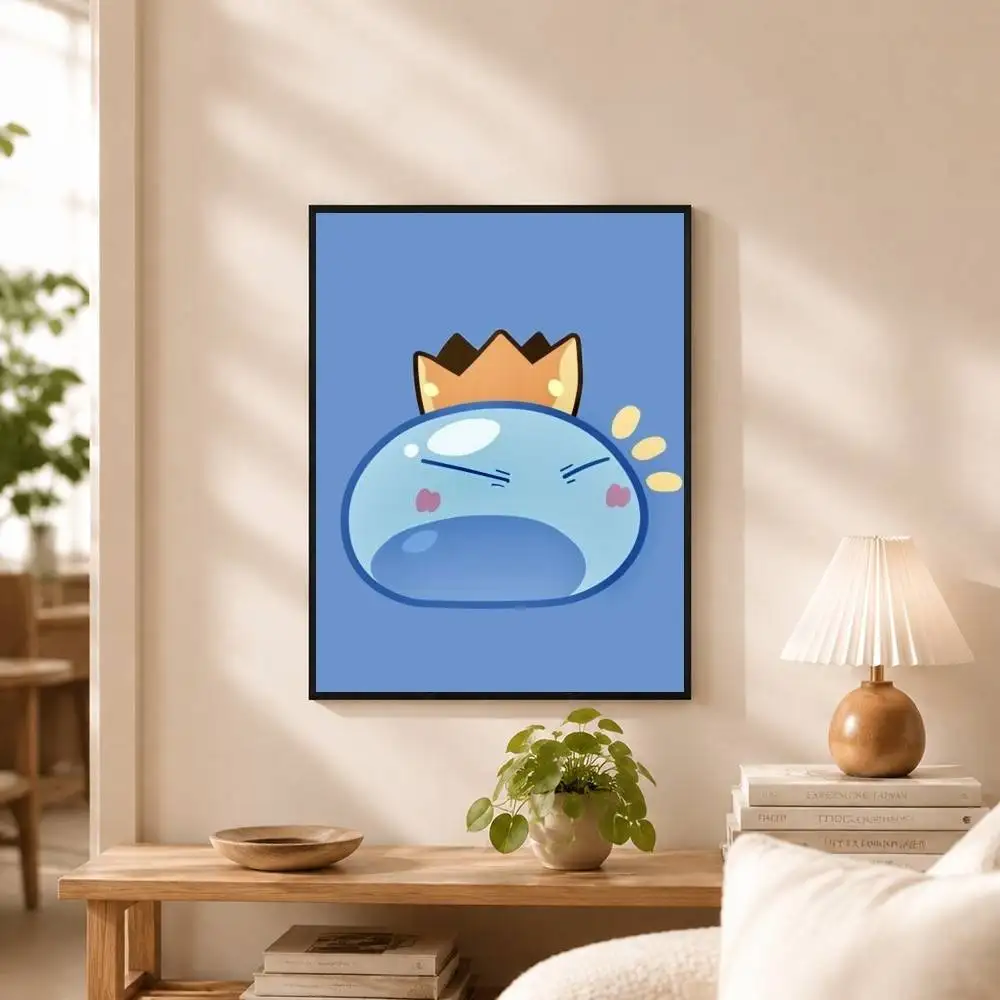 That Time I Got Reincarnated As A Slime Poster High Quality Dorm Living Room Aesthetic Wall Decoration Painting Stickers Gift