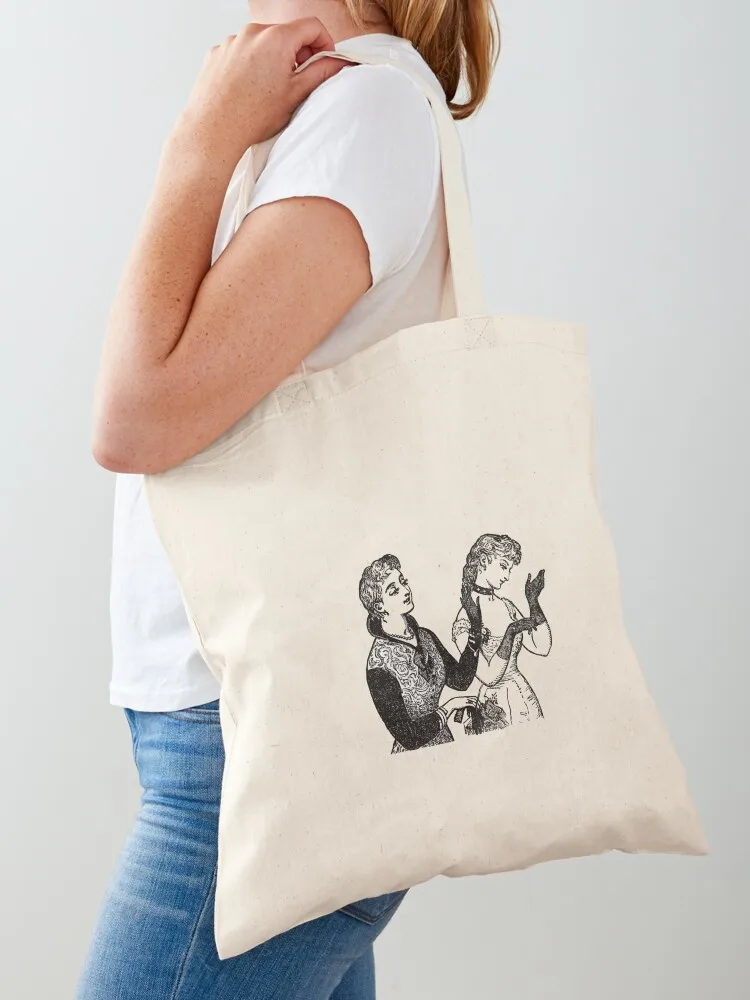 Victorian Lesbian Tote Bag custom tote bag eco pack Cloth bags shopping bag