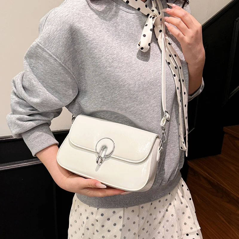 

Vintage Luxury Women Shoulder Bag Elegant Leather Crossbody Bag High End Tote Classic Designer