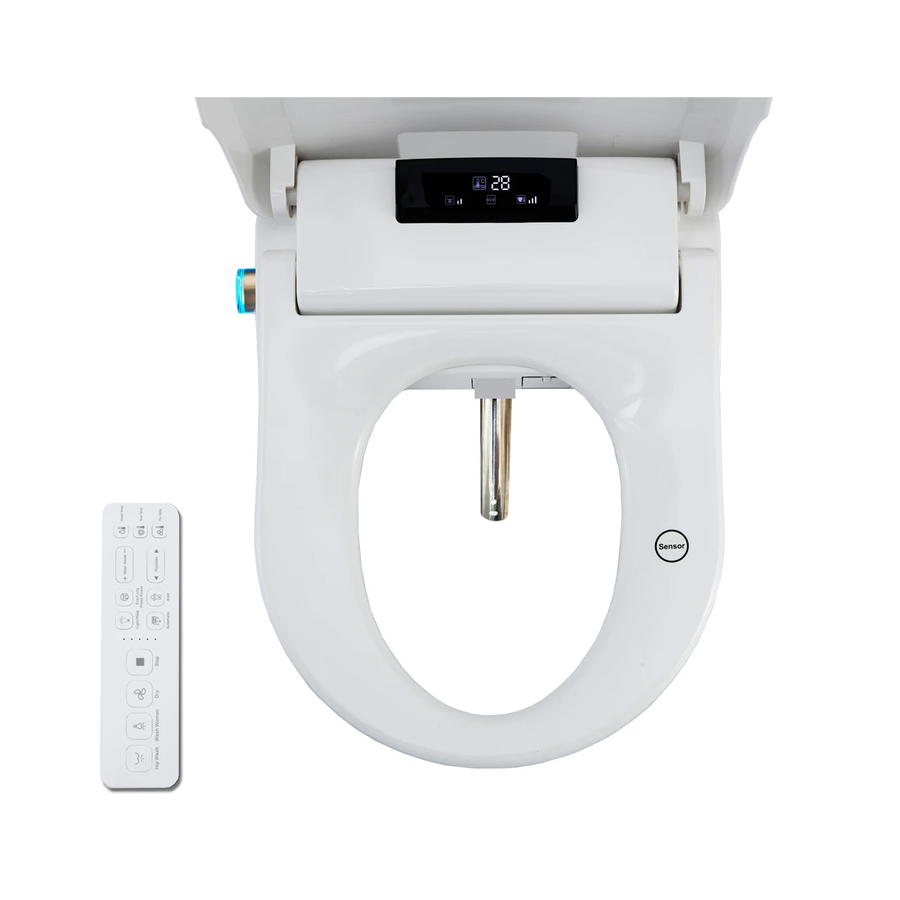 

Electric Electronic Smart Bidet Heated Toilet Bidet Seat Toilet Bidet Cover Attachment Smart Remote Automatic Open