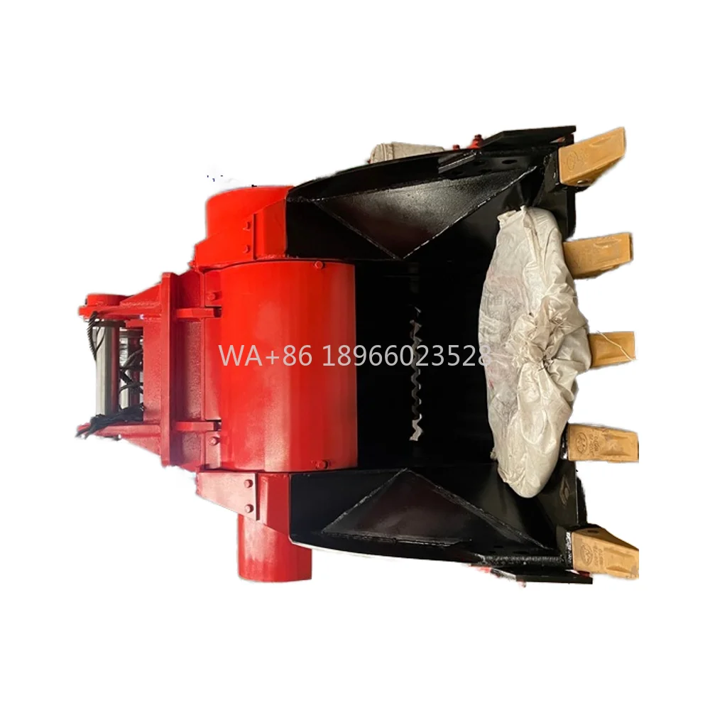 

New Efficient Productive Excavator Crusher Bucket with Core Construction Machinery Attachments Motor Pump Engine Gearbox Bearing