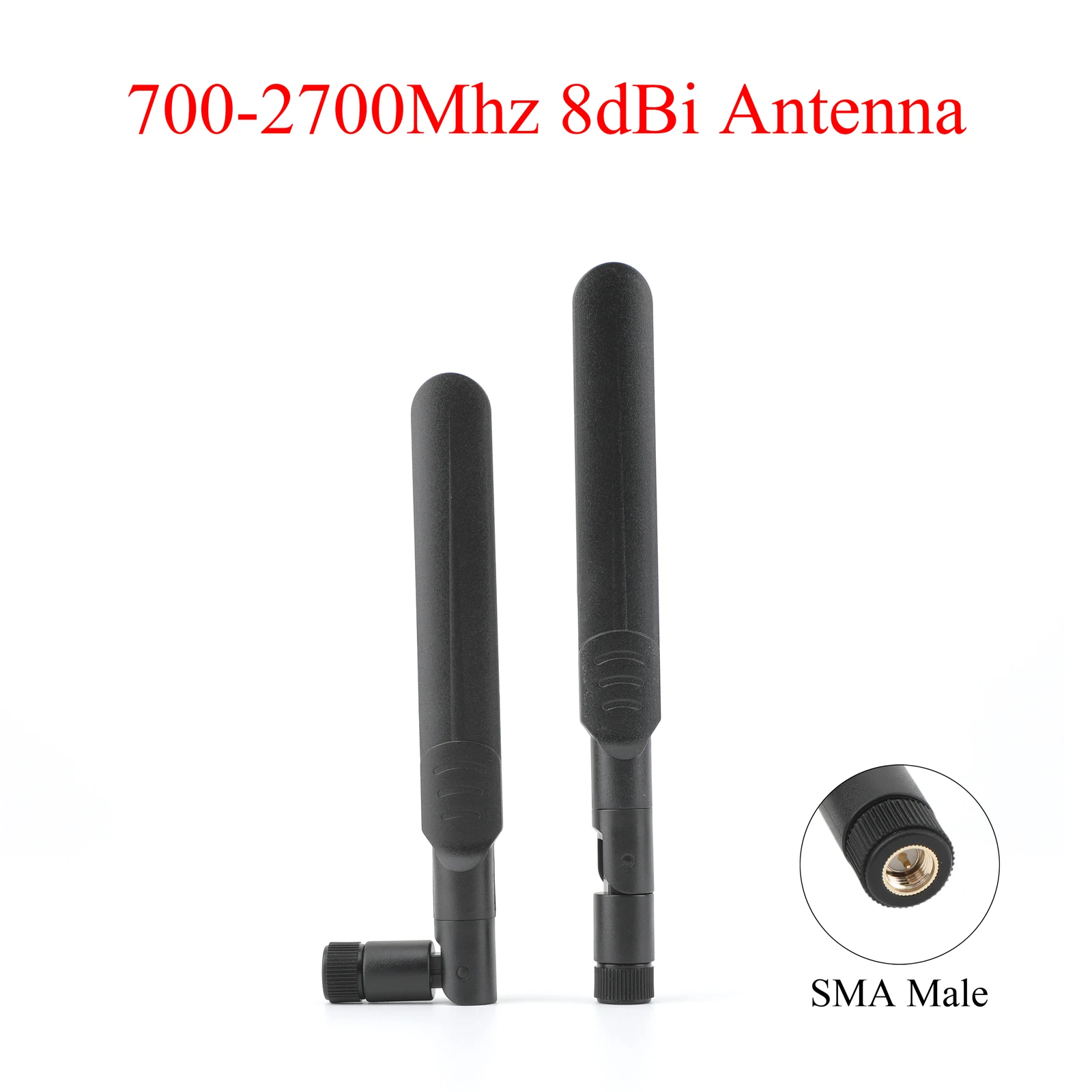 

2/4PCS 3G 4G 12dBi Router WiFi Antenna SMA Male 700-2700Mhz For Computer Network Card WLAN Router For ASUS Router