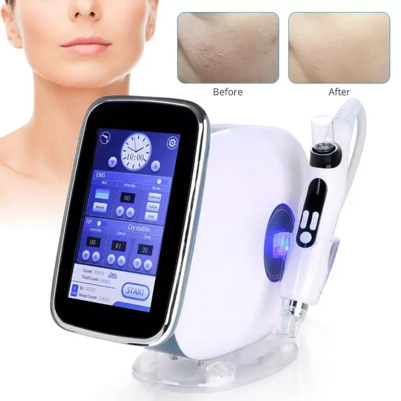 Máquina de pulverización de oxígeno y agua para el cuidado de la piel, instrumento de belleza con fotones antienvejecimiento, sin aguja, RF, radiofrecuencia, EMS, mejor