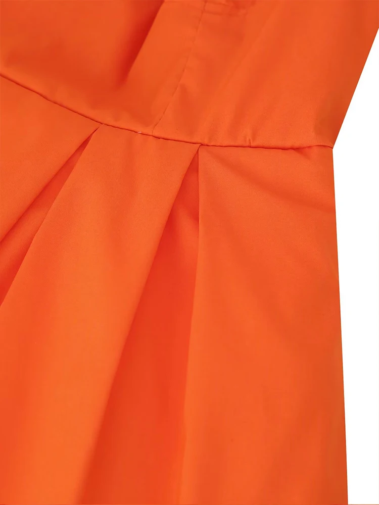 Roupas femininas europeias e americanas em camadas decorativas decoração de metal cor combinando vestido suspensor saia curta