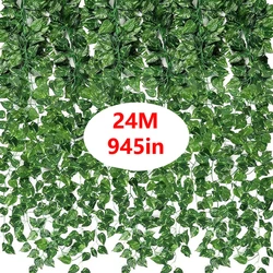 Simulated Plant Ivy Vine, Artificial Flowers, Plastic Leaves, Small Leaves, Decorative Vines