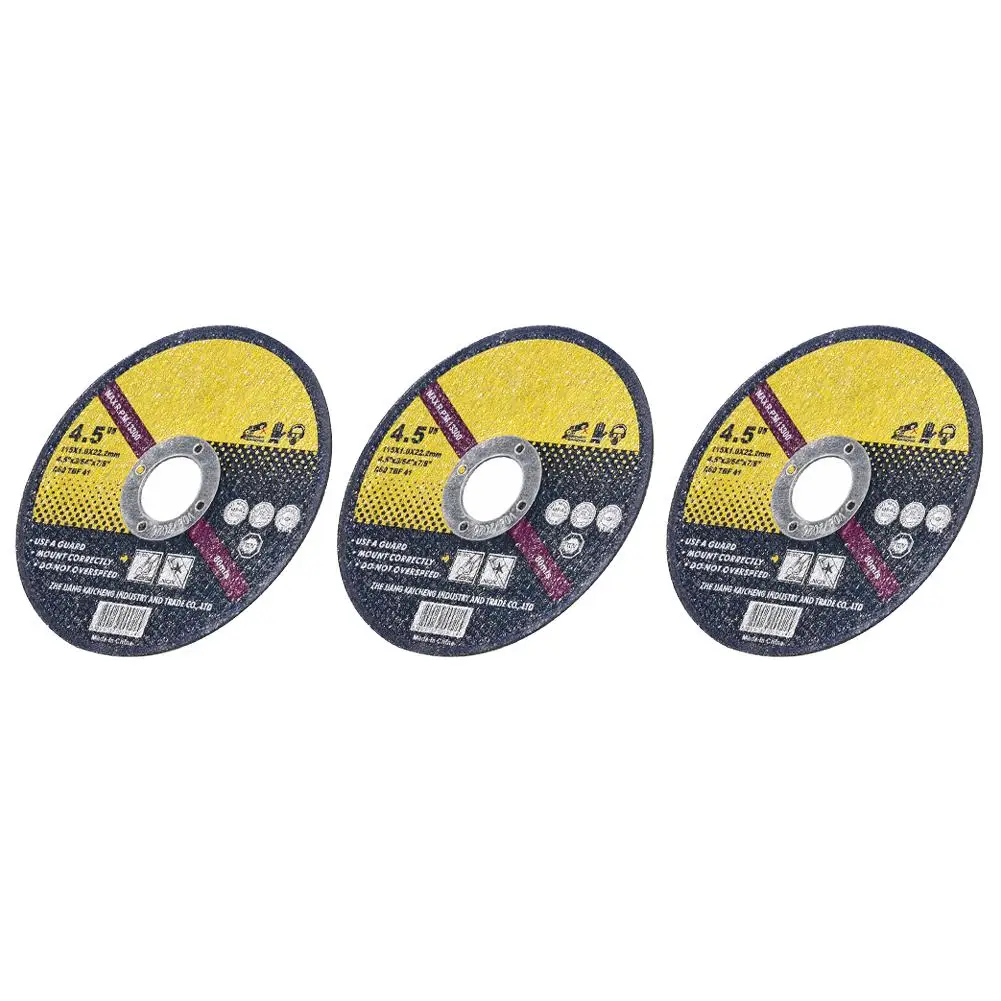 4.5 Inch Cutting Disc Stainless Steel Disc High-Quality Cutting Discs Maximum Speed 80 Ms For Various Cutting Tasks
