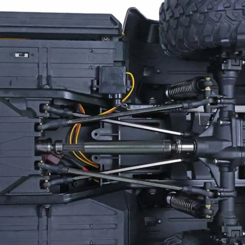 

Радиоуправляемая модель внедорожника 1/10 4x4 с окрашенным корпусом, P411, с блокировкой дифференциала, ESC 45A, для бездорожья