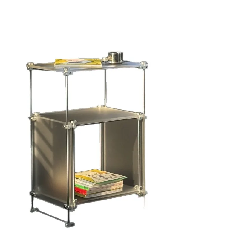 Acrylic Bookshelf Magazine Vinyl Record Cabinet Ocean Board Storage Display Cabinet Living Room Sofa