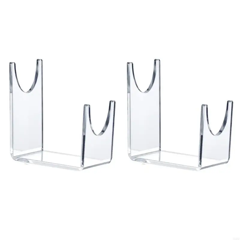 55KF Shofar Stand Clear Acrylic Stand for Shofar Sturdy Shofar Horn Stand for Home