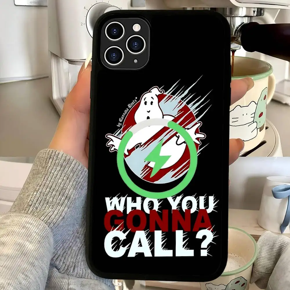 ゴーストバスターズ ブラックセル MagSafe 磁気式スマホケース iPhone 17 16 Pro Max 15 Plus 14 13 12 11 カバー