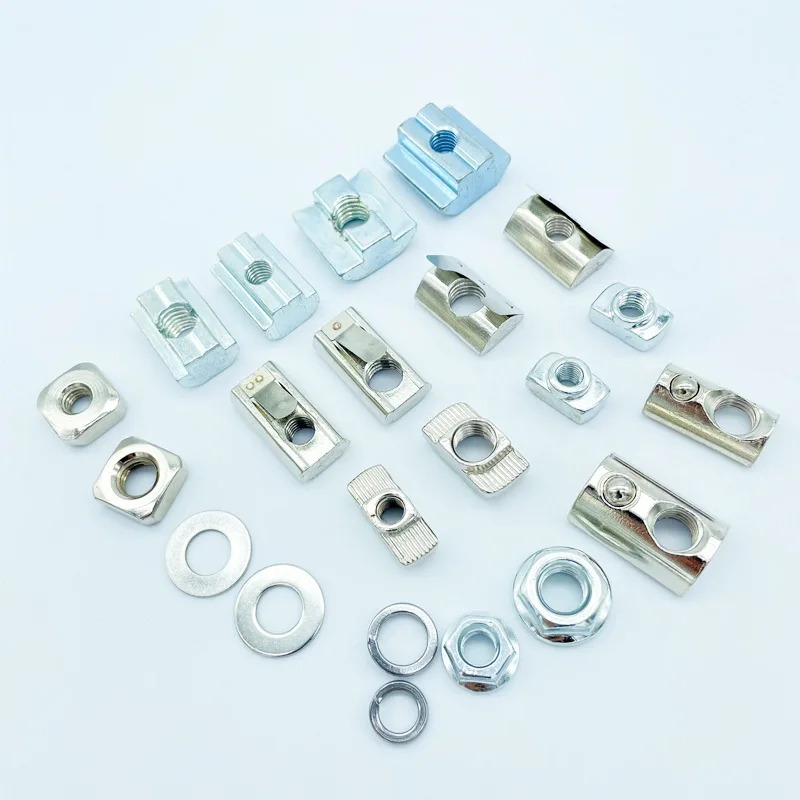 3030 Aluminum Profile Connector Set: 20pcs 3030 Corner Bracket + 40pcs 20 Series M6 T-slot Nuts + 40pcs M6x12mm Hex Socket Cap