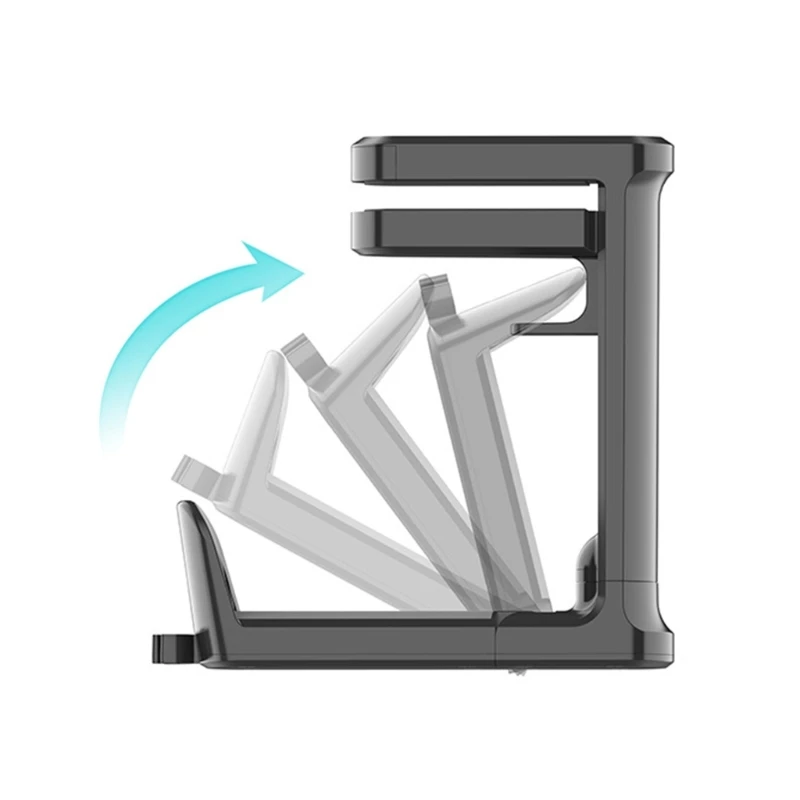 Desk Clamp Headphone Stand Space Saving Desk Headphone Hangers With Side Cable Clip And NonSlip Clamp Gaming Use