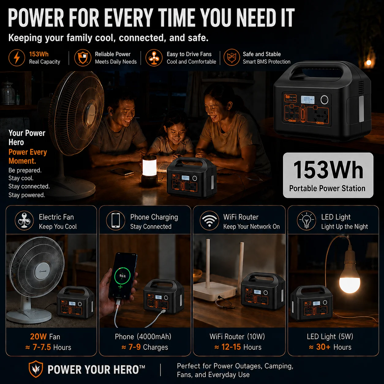 200W Portable Power Station Po - đánh giá và giá Outdoor Camping Glamping Share