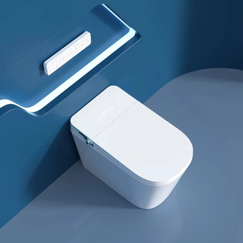 Intelligent integrated floor type automatic activation flushing seat sensor remote control