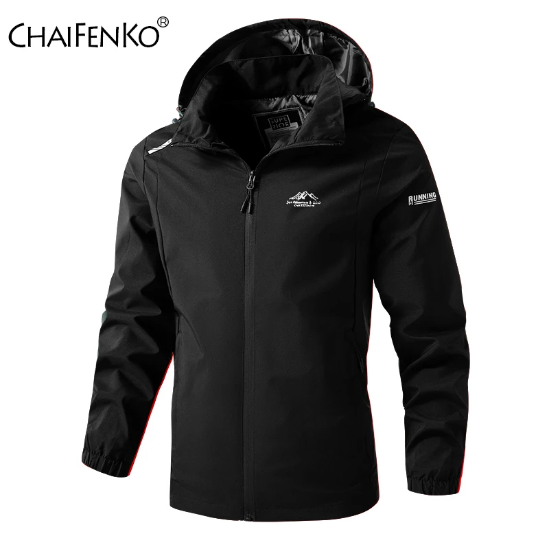 

2024 Leisure Jacket New Outdoors Windproof Waterproof Mountaineering Attire Coat Spring Autumn Man Detachable Cap Charge Clothes