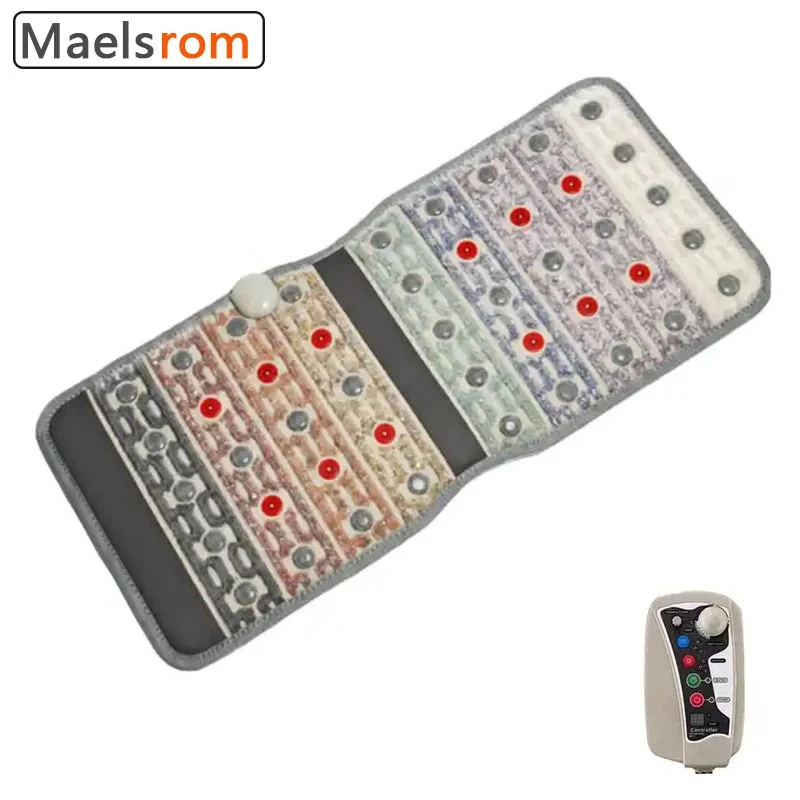 

50*100CM Far Infrared Therapy PEMF Mini Massage Mat Crystal Biophoton Therapy Matte With Tourmaline Stone For Reduce Stress