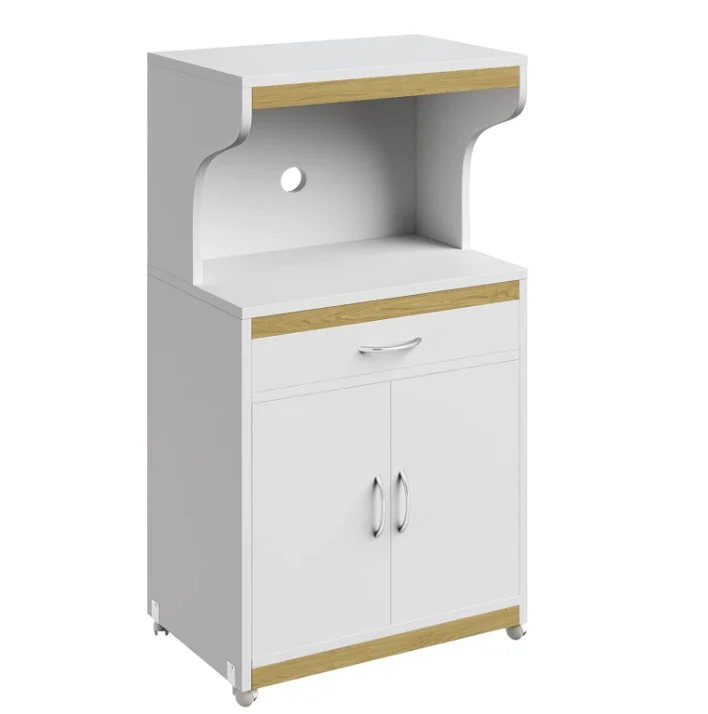 Modern Rolling Kitchen Schrank Mit Microwave Stands, Türen, Drawer And Sicherungs Whedern