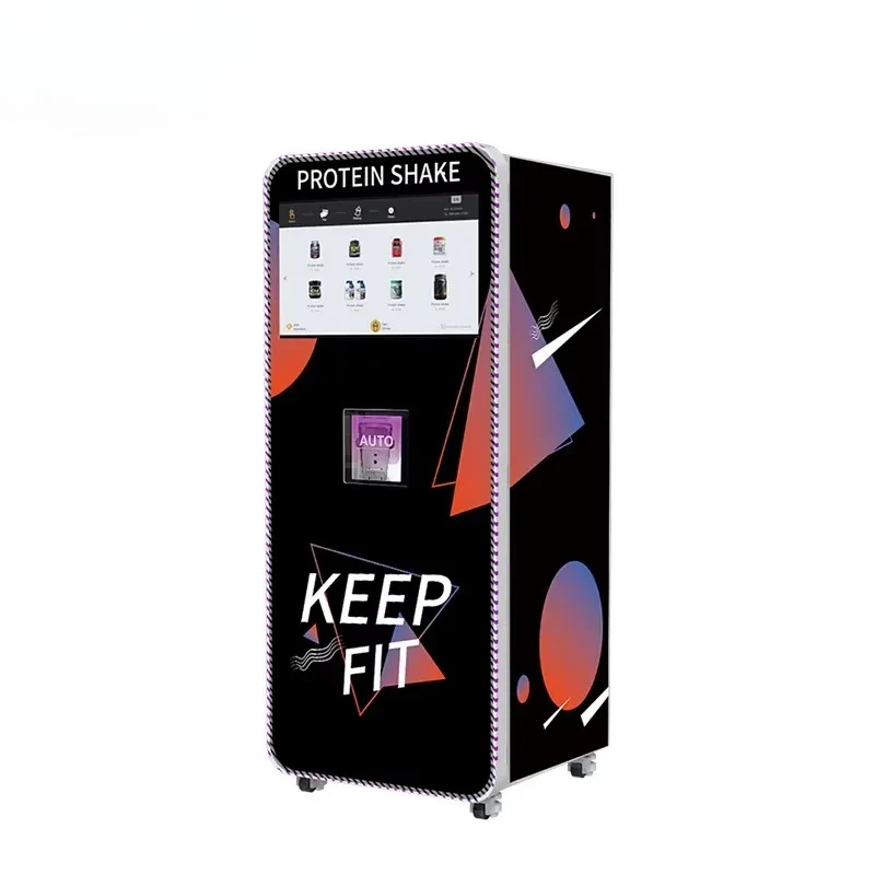 Automatic Touch Screen Protein Shakes Vending Machine for Gym Cold Mixed Drinks and Coffee for Popular Vending Machines