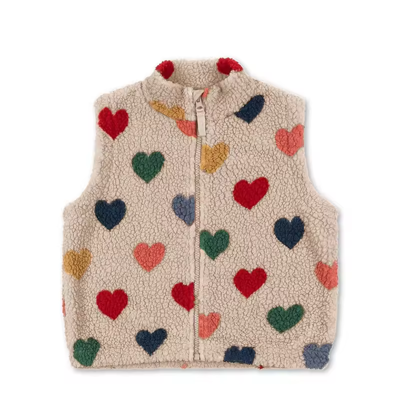 2026 KS Brand Winter Baby Girls Boys Lambswool Cherry Jackets Kids Clothes Boys Sequin Cartoon Outerwear Children's Coats 1-9Yrs - Image 9