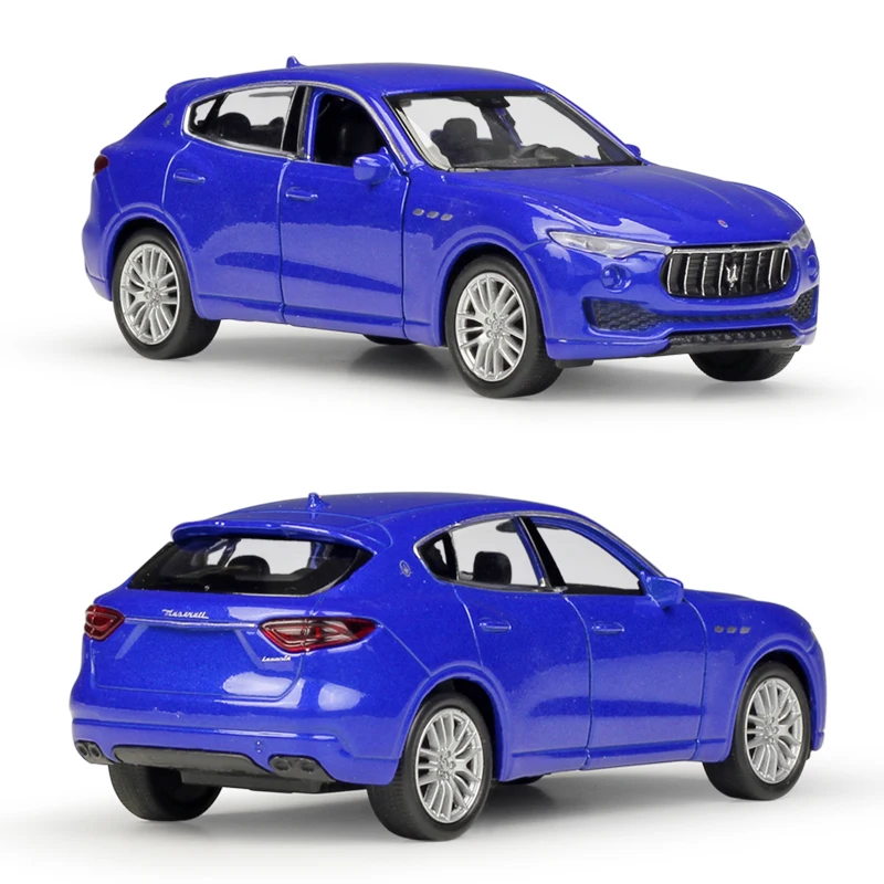 1/36 Maserati Levante GTS SUV Toy Car Model For Children RMZ CiTY 5\'\' Diecast Sport Miniature Pull Back Collection Gift For Kid