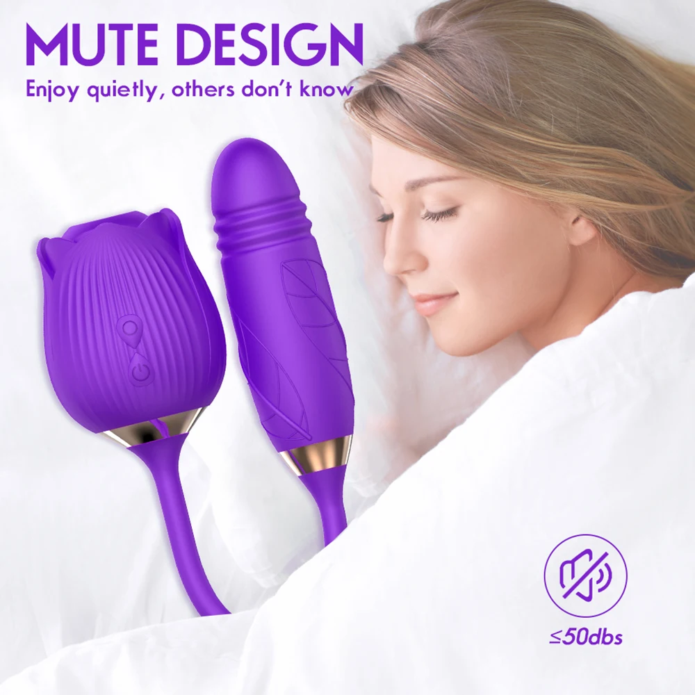 Powerful Rose-Sucking Vibrator Female Clitoris Clit Sucker Vacuum Nipple Stimulator Love Egg Sexy Toys Goods for Women Adults 18