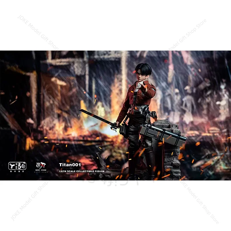 

Оригинальные игрушки YIBO & Niren Studio YB-R2013 B YB-R2013 Мужской солдат Леви Акерман Полный набор в наличии Аниме Фигурки Модель игрушки