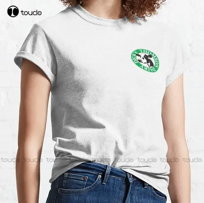 Dicky Thomson Dairy Logo Classic T-Shirt Football Shirts For Women Make Your Design Fashion Tshirt Summer Xs-5Xl Unisex Retro