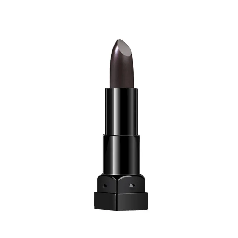 Eur american mattes Gesicht Lippenstift dunkel violett dunkel violett schokoladen brauner Lippenstift feuchtigkeit spendend und lang anhaltende Farb verriegelung