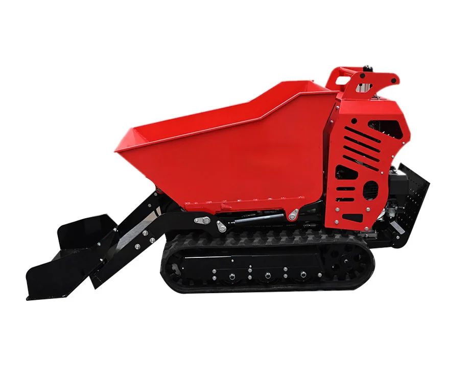 

Reinforced Structure Hand Push Wheeled Dumper Truck Automatic Self-Tipping Hopper Cart Industrial Transport Cart