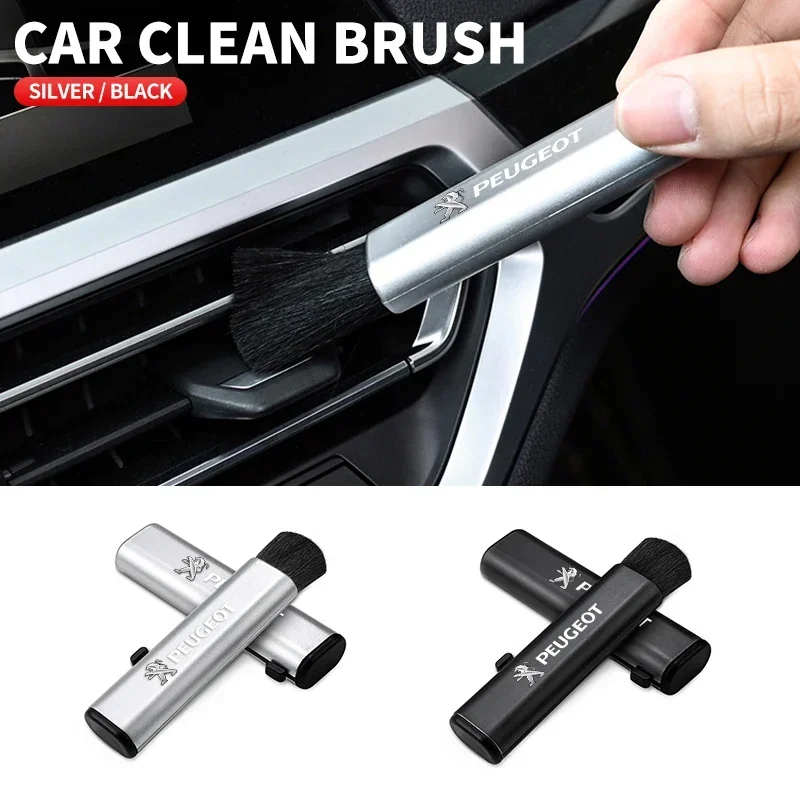 

Car Retractable Cleaning Brush Air Conditioner Computer Cleaning Brush For Peugeot 206 307 308 207 208 407 508 3008 2008 408 607
