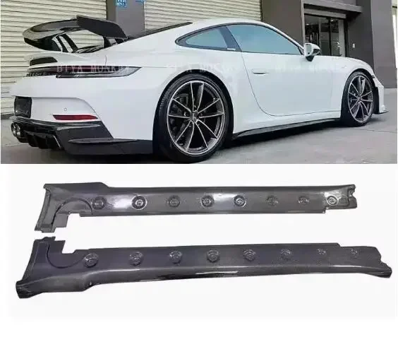 

Новинка! Комплект для тела Porsche Carrera 911 992 2019 -2023 GT3 FRP/юбка из натурального углеродного волокна