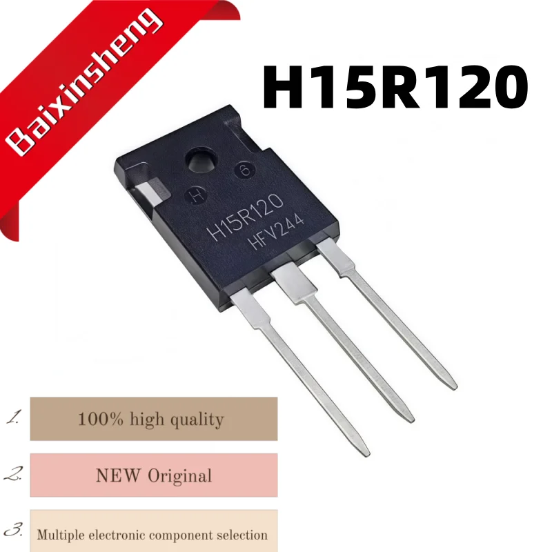 

10PCS NEW H15R120 TO-247 15R120 15A1200V IGBT Induction Cooker Power Tube