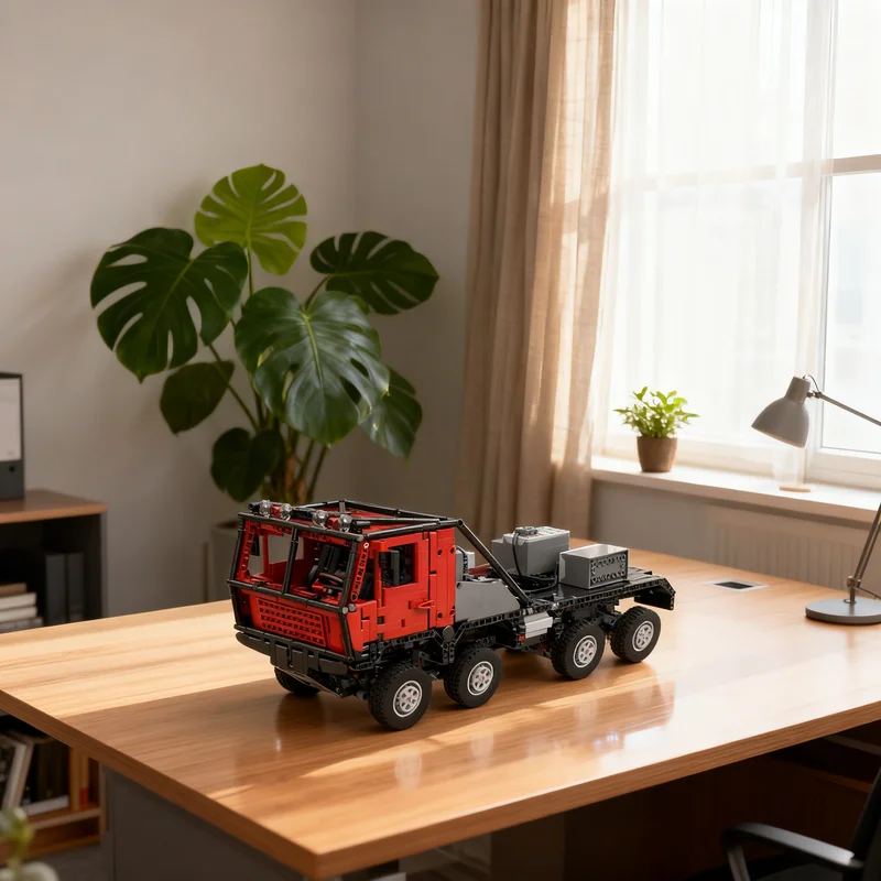 

2874 детали MOC Техническая модель грузовика Tatra T813 с блокировкой, конструктор, игрушка, подарок, креативный коллекционный предмет для демонстрации, премиум-класс