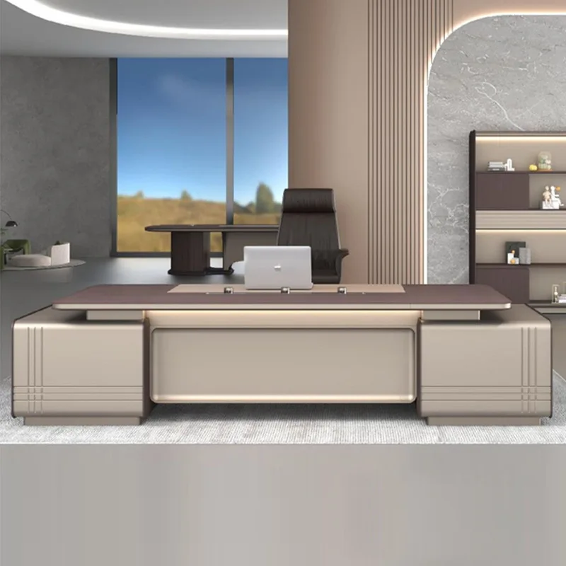 Boss desk, office and chair combination, simple modern manager desk, director  office furniture desk