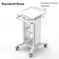 Trolley Stand Salon Rolling Cart Beauty Instrument Trolley Organizer Cart With Wheel Spa Salon Furniture Tool Cart Storage Cart