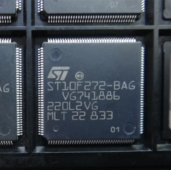 1~10pcs/lot ST10F272-BAG ST10F272-BAR QFP144 100% Brand New Original.