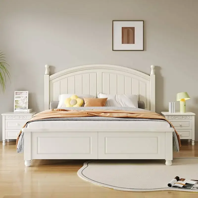 

Pretty Wood Storage Bed Drawers Nordic Unique Bedroom Bases Frame Beds Headboards Lit Pliable Cama Casal House Accessories