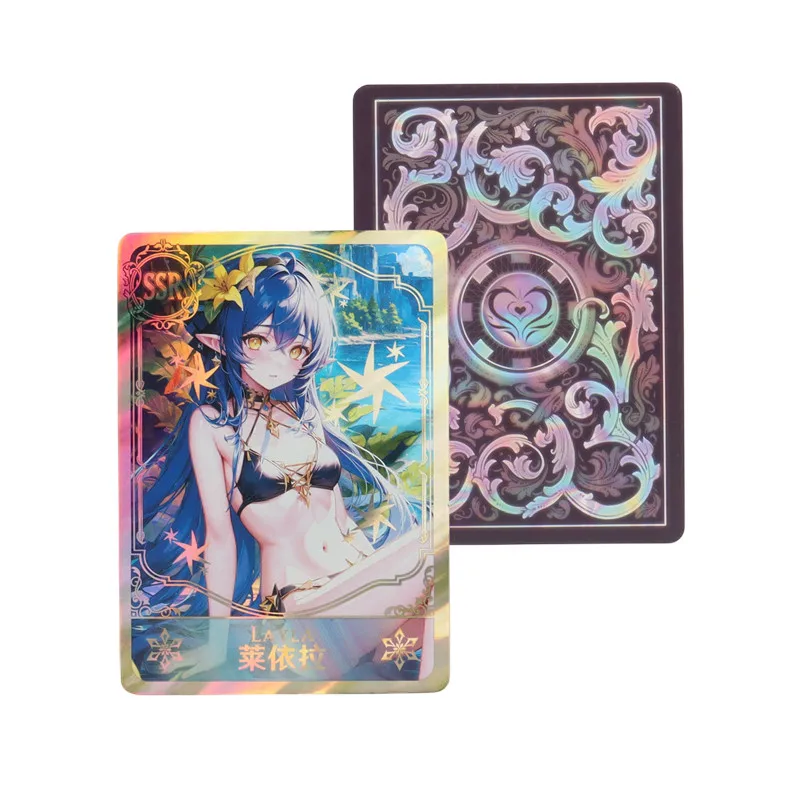 55Pcs Goddess Story Sexy Bikini Loli Swimsuit Card Not Repeating Charming Sexy goddess Card Indoorsman Collection Card