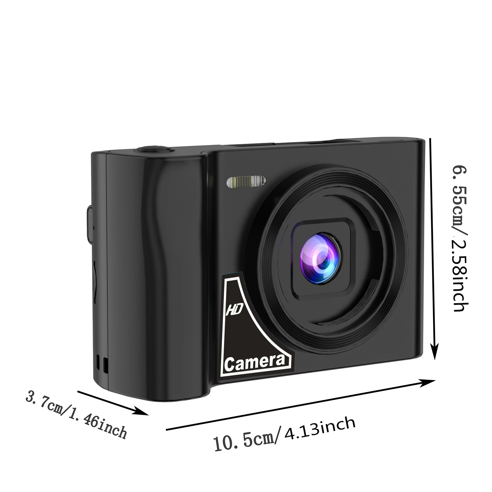 Cámara Digital de 20MP con Zoom Digital de 18x, Pantalla de 2.8 Pulgadas, Diseño Moderno, Estilo DSLR Compacto, Equipo de Fotografía