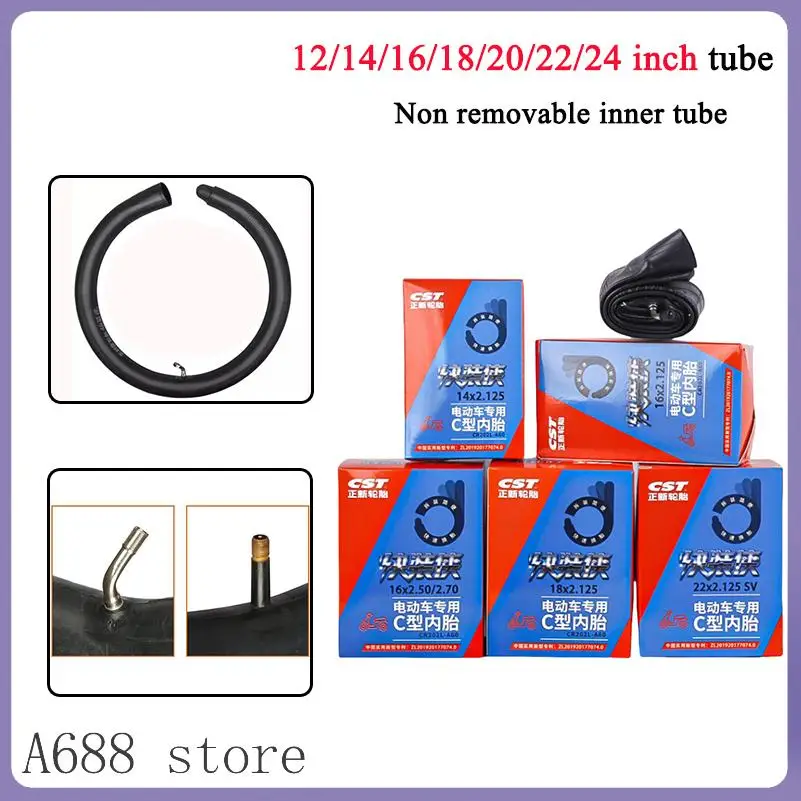 

C-type quick release inner tube CST 14/16/18/20 inches suitable for electric bicycle inner tube replacement
