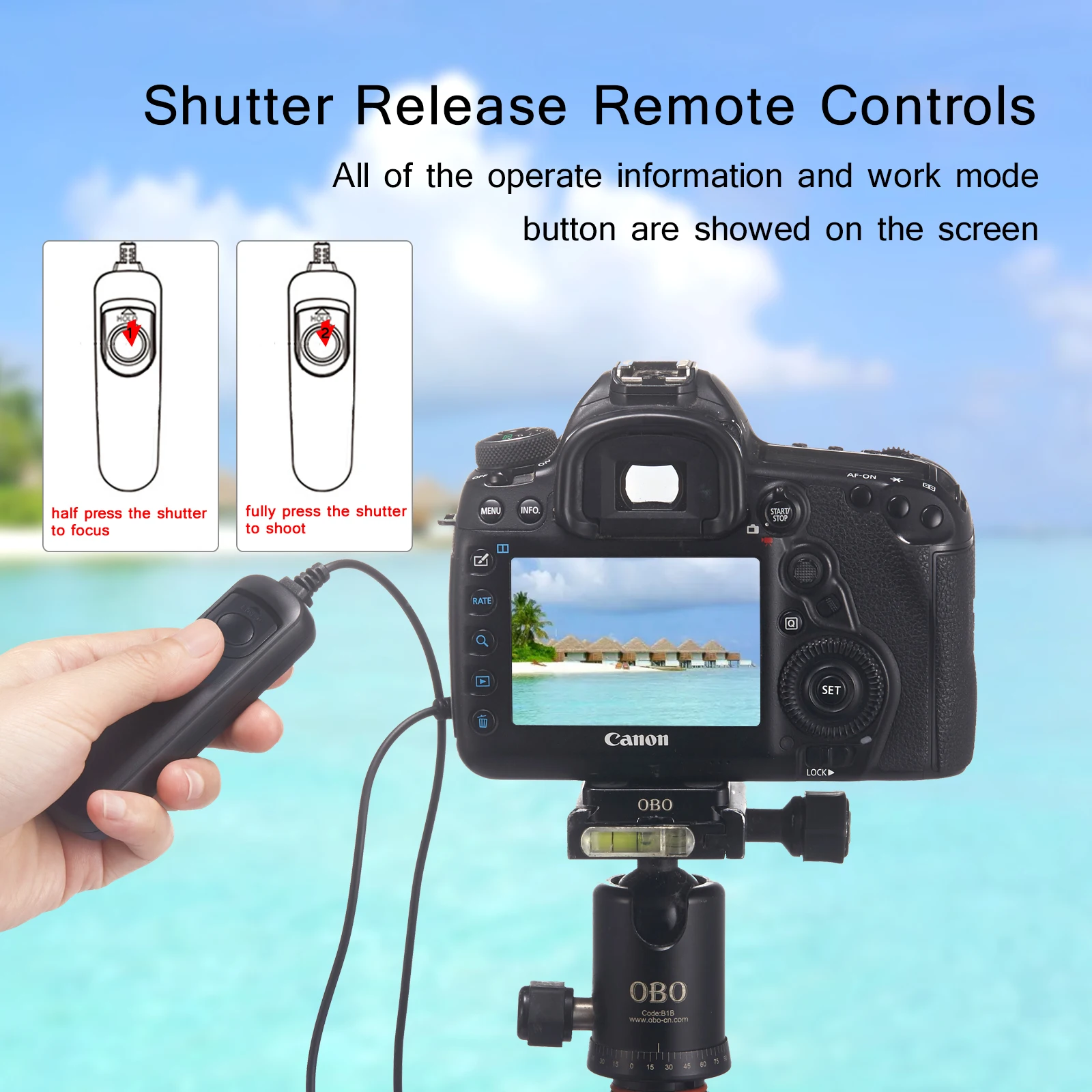 Photo Wired Timer Remote Control Shutter Release DC0 DC2 E2 L1 N3 E3 S1 S2 UC1 Cable For Canon Nikon Sony  FUJITSU Camera Dslr