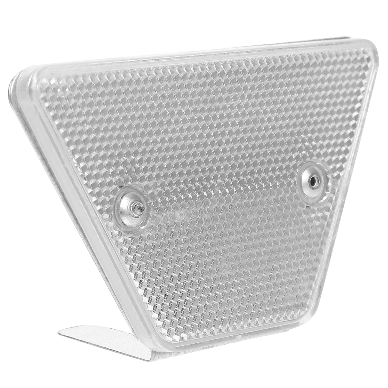 Trapezoidal Road Reflective Marker Bracket High Brightness Pc Iron Material For Driveway Guardrail Night Visibility Reflective